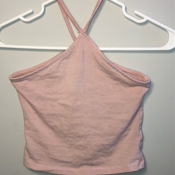 Cropped Diamond Neck Halter - Picture 2 of 2